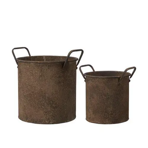 Metalinis vazonas RUSTIC