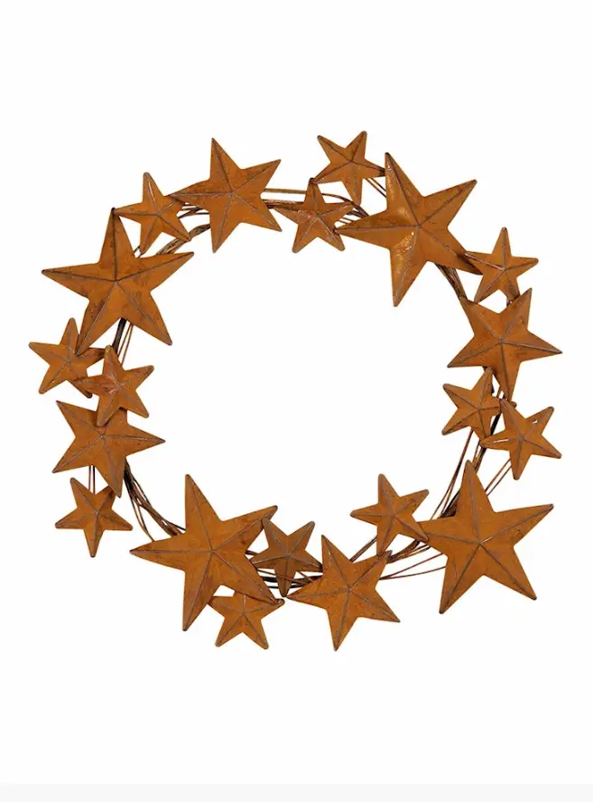 Metalinis vainikas ŽVAIGŽDĖ